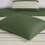 Ensemble d'édredon 7 pièces en faux suède vert grand 7 pièces-128898655