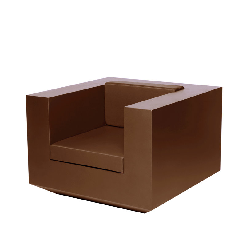 Vela - Chaise longue en résine - Basic, Bronze