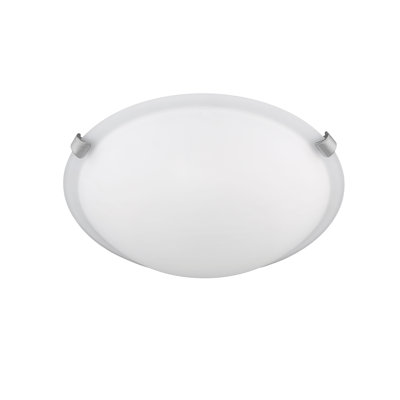 Glass Semi Flush Mount