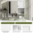 Wall Mounted Bathroom Cabinet with Mirror