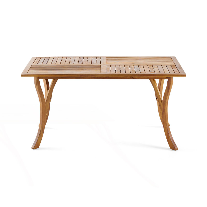 Rectangular Wood Table, Accent Table, Teak