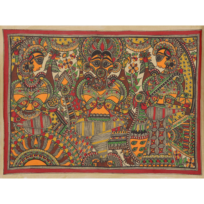 Bungalow Ganesha Madhubani