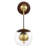 Ashante Aluminum Armed Sconce