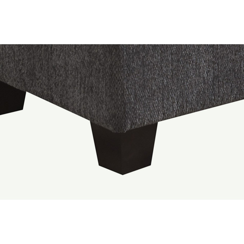 Siena Grey Ottoman