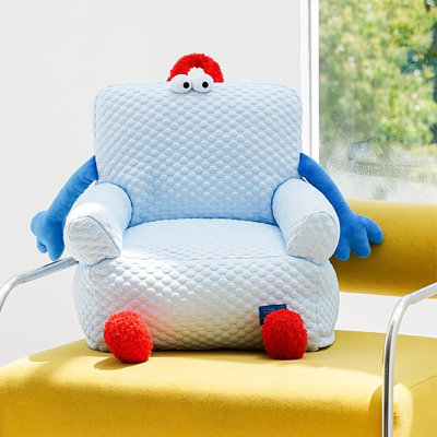 Canapé Hug pour animaux de compagnie - Couchette douillette en peluche avec accoudoirs et pieds, espace de repos confortable pour les chats et les petits chiens
