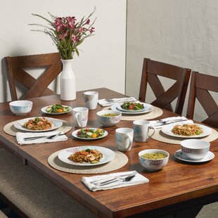 Emma Beaded Stoneware Dinnerware Sets