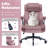 Big and Tall  Ergonomic Executive Office Chair With Adjustable Lumbar Support and Armrest,400LBS-1793054548