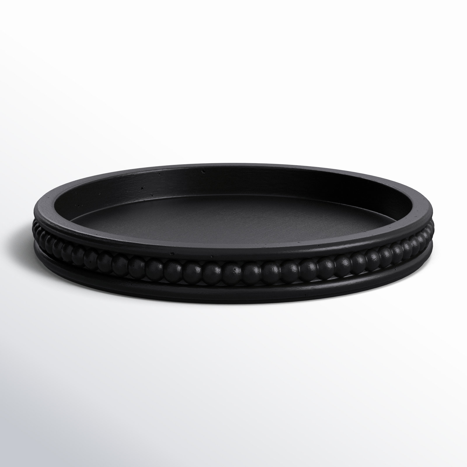 Alberts Wood Tray, Black