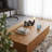 Roanoke Living room coffee table (with storage function), modern living room furniture, Brown