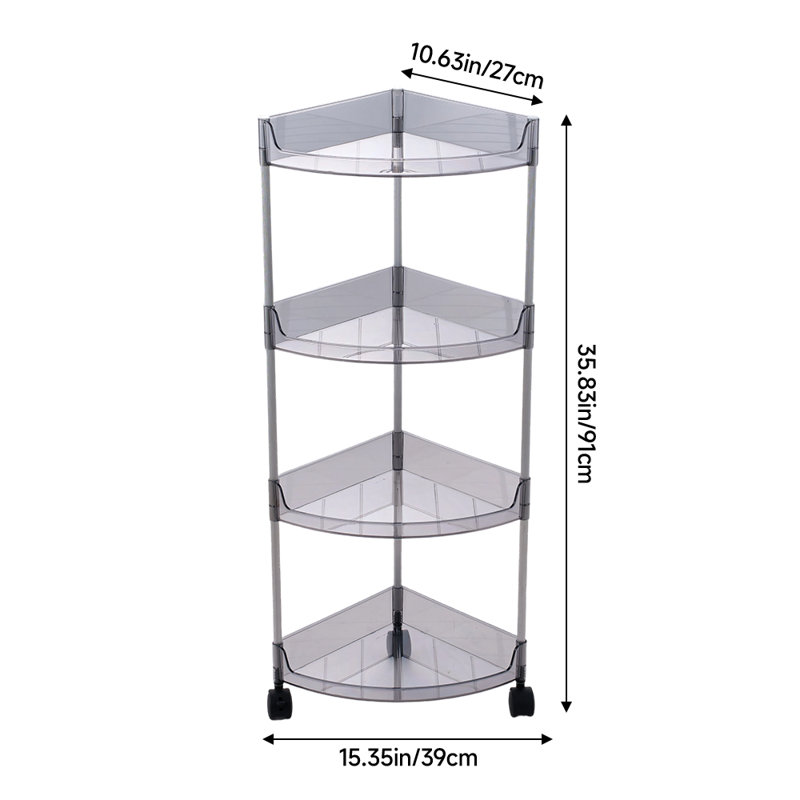 Plastic / Acrylic Bathroom Shelves