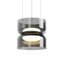 Totem Mini Up And Down Light Opal Glass Shades AMB/AMB  (Amber/Amber)  (E Shade Amber/ E Shade -  Amber)-1409044324
