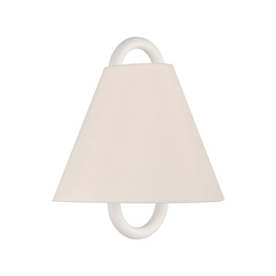 Alveston 11.75'' Vibrant Gold + Matte White Sconce