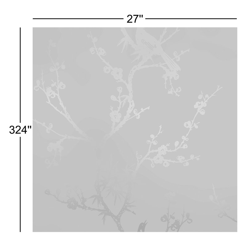 Aihnoa 27' L x 27" W Peel and Stick Wallpaper Roll, Pink/Gold