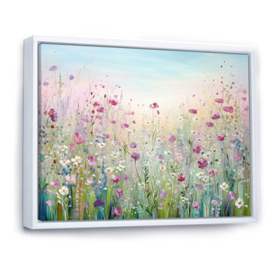 Art sur toile, "Fleurs sauvages"