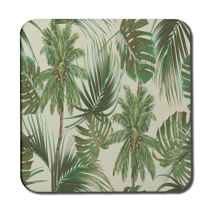 Square 6 Piece Coaster Set