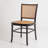 Charlottesville 18'' H Mahogany Solid Wood Cane Back Side Chair-1060717758