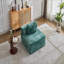 Canapé à compression, canapé-lit convertible au sol avec structure de forme fixe, canapé modulaire à une place sans os, aucun assemblage requis, tissu chenille, pour la chambre à coucher du salon-133491764-133491766