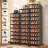 16 Pair Plastic Stackable Shoe Storage Cabinet For Entryway Easy Assembly-645185284