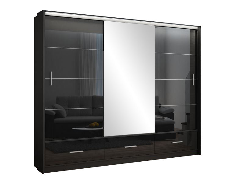 Biddick Wardrobe, Black
