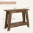 Rustic Console Table,2-Tier Entryway Table,Narrow Sofa Table