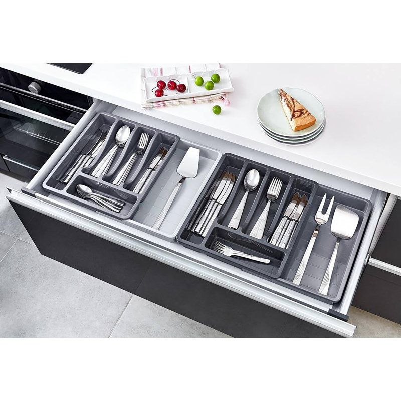 Plastic Rectangle Flatware Caddy