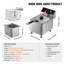 Friteuse électrique commerciale 1750W 12Qt / 11.5L