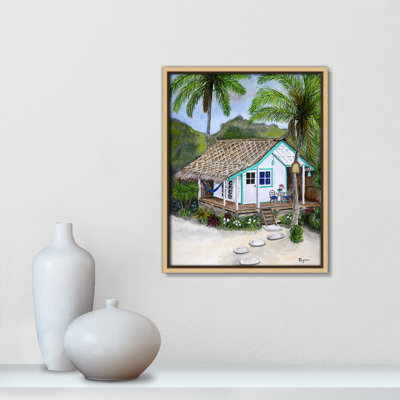 «Little Grass Shack Print» par Mike Ragan pour 