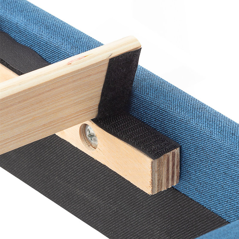 Base de lit tapissier grand format, Dark Blue