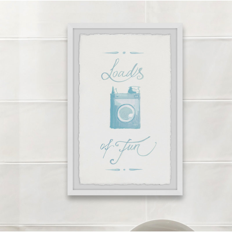 Loads Of Fun - Single Picture Frame Painting, 61cm H x 41cm W x 3.81cm D