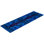 Overdyed Hand-Knotted Wool Modern-Contemporary Blue Runner 2' 7" x 8' 6"
