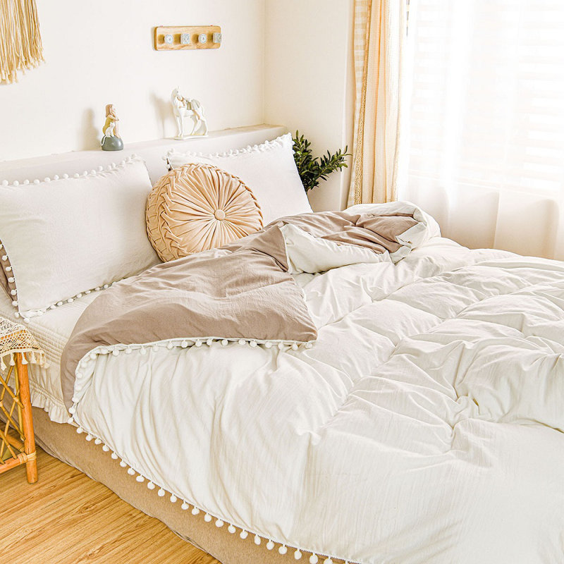 Microfiber / Polyester Standard Duvet Cover, Full Duvet Cover + 2 Standard Pillowcases