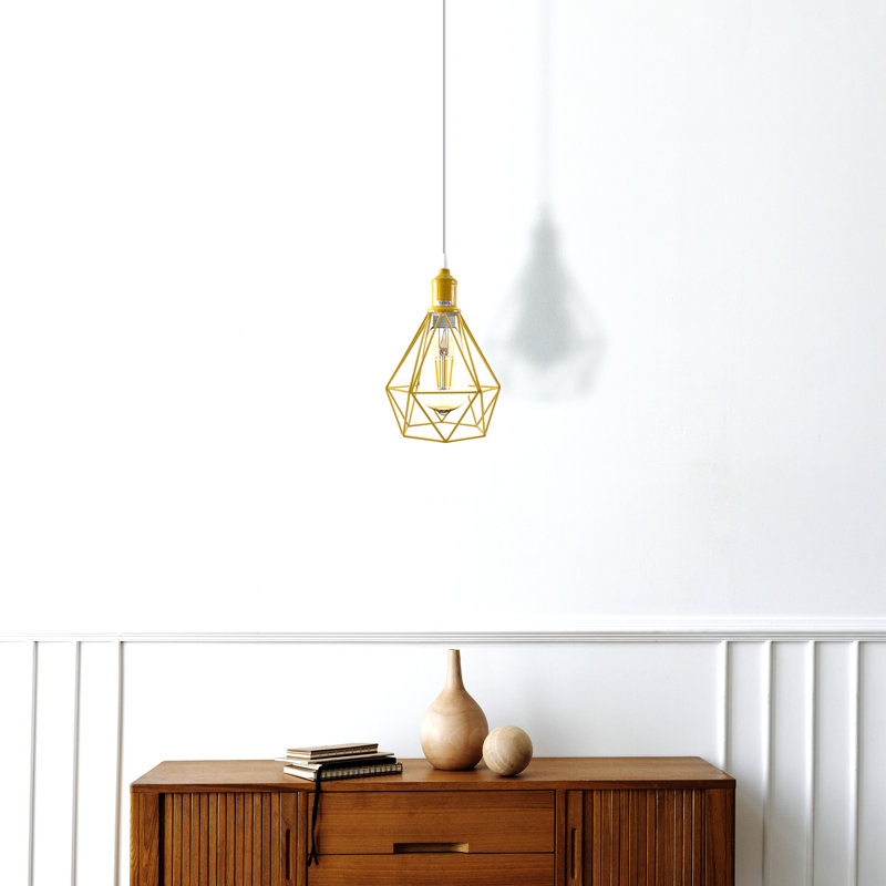 Berrin 1 - Light Single Pendant, No, Yellow