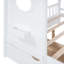 Lit en bois pour enfants avec 2 tiroirs et tablette de rangement-279587190-279587185
