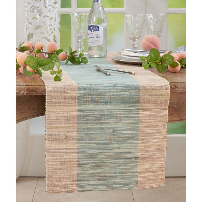 Chemin de table Doody, Turquoise
