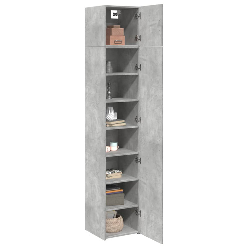 Searingtown 40cm Sideboard, Concrete Grey