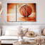 «Orange Basketball», 3 pièces-387504223