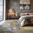Contemporary Distressed Abstract Non Slip Area Rug-1955248595