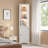 70.87 In. H  3 Layer Accent Corner Cabinet Storage 3 Layer With Led Light