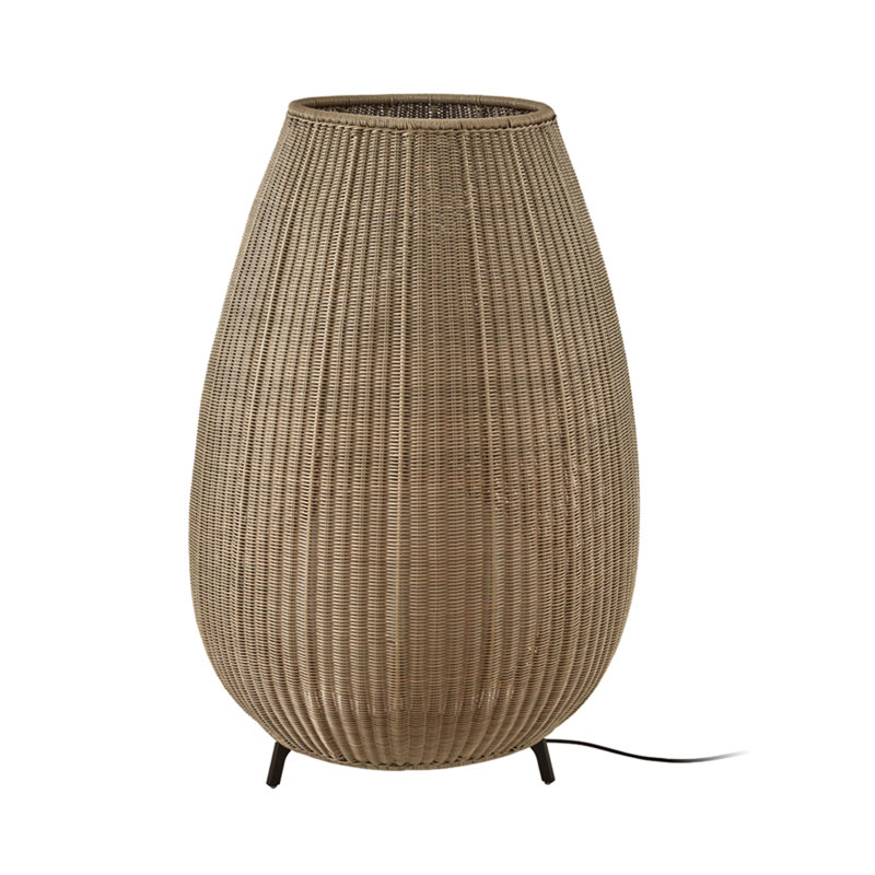 Lampe sur pied Amphora Novelty, Beige clair, 48.43", Oui