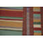 Tapis oriental rayé en laine Kilim 4x12