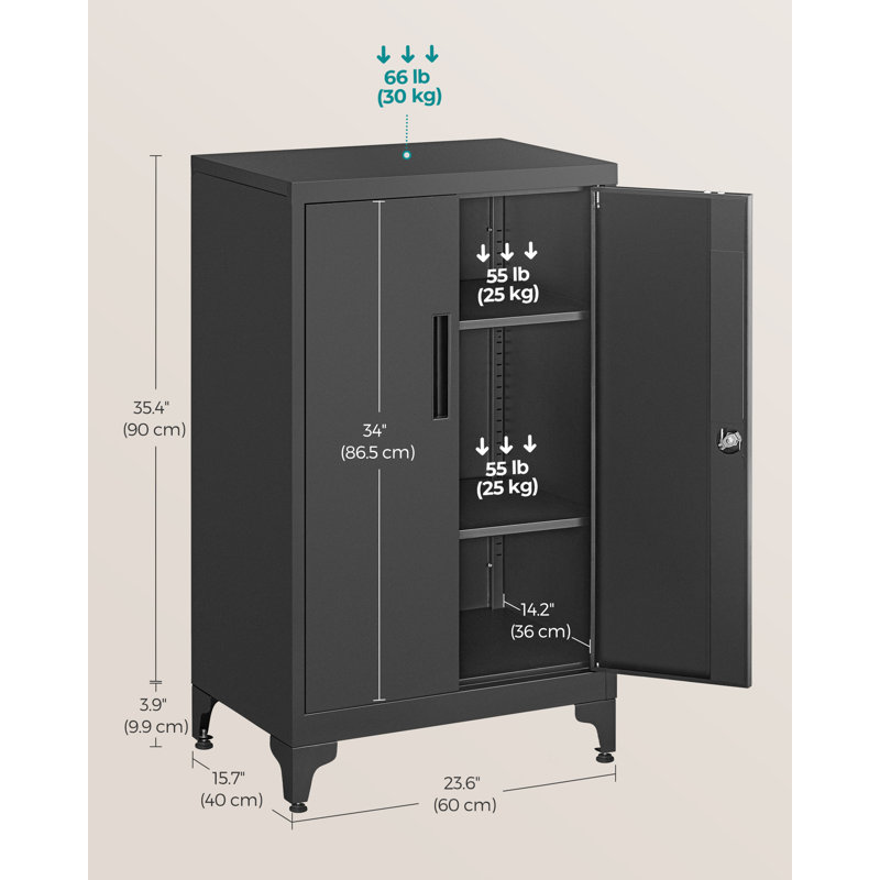 Krenzke 60cm Wide File Cabinet