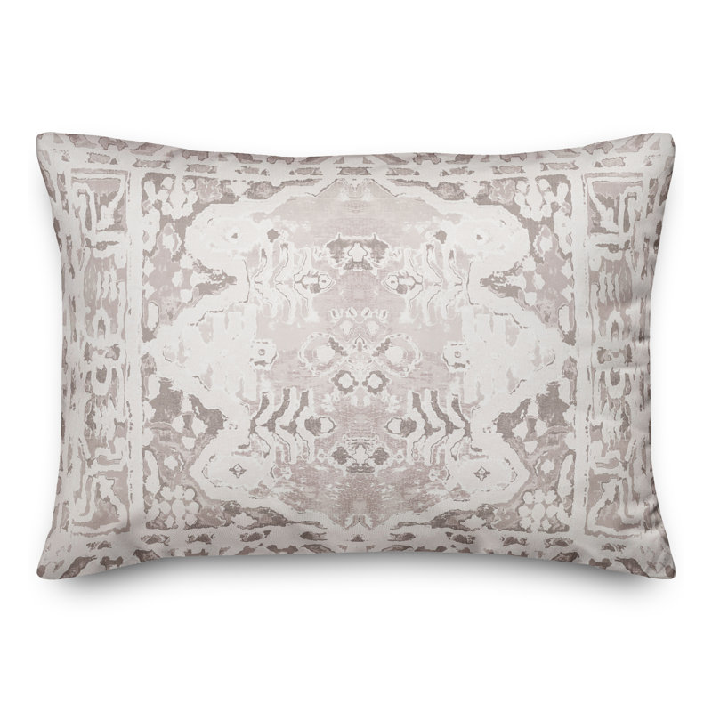 Polyester Lumbar Rectangular Pillow Cover & Insert