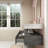 Alysa 60''Wall-Mounted Double Bathroom Vanity Set-71095543