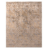 Rug & Kilim’S Scandinavian Geometric Beige Brown Wool Pile Rug