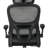 Black Office Chair With Head And Lumbar Support And Adjustable Back