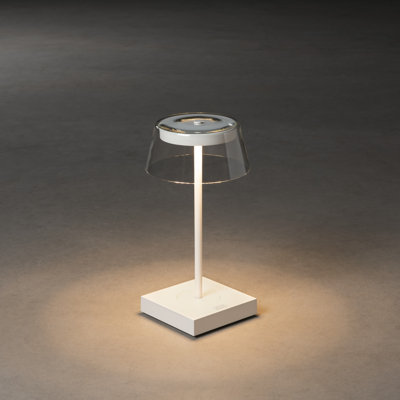 Scilla Cordless Table Lamp - USB Rechargeable, Dimmable LED, Elegant Design
