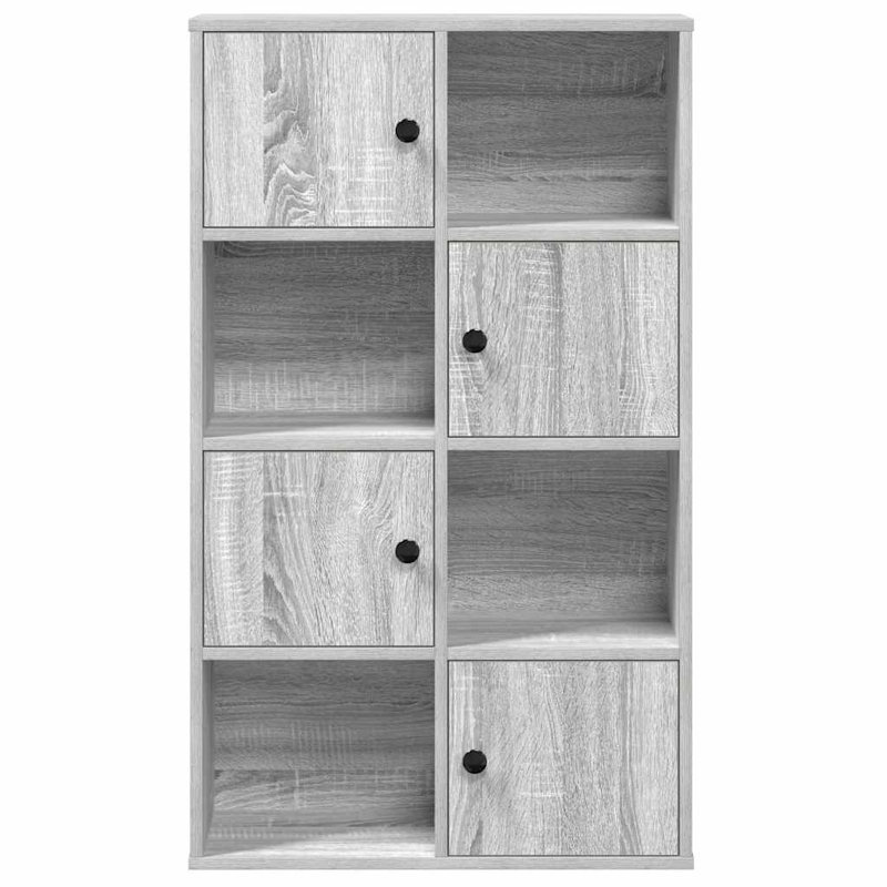 Anagnos 101.5cm H x 60cm W Bookcase, Grey Sonoma