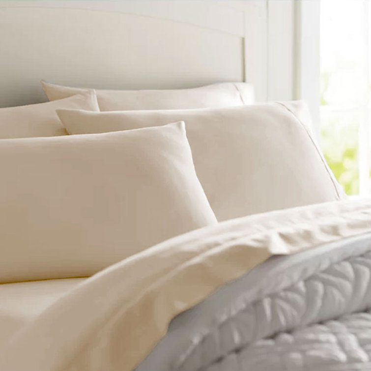 1800 Series 6 Piece Bedding Sheet & Pillowcases Sets w/ Deep