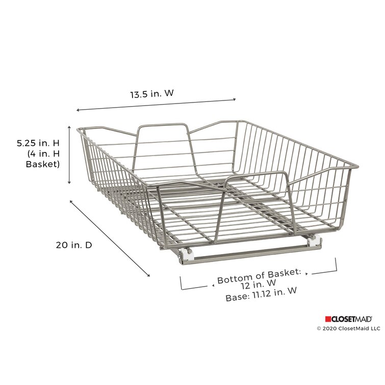 20 in. Wire Pull-Out Basket