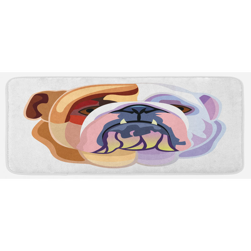 Tapis de cuisine English Bulldog